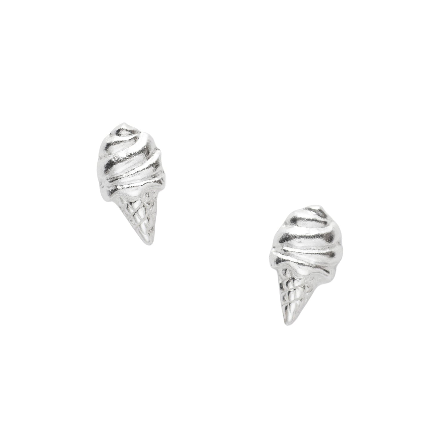 Silver studs - Ice cream Crumble and Core