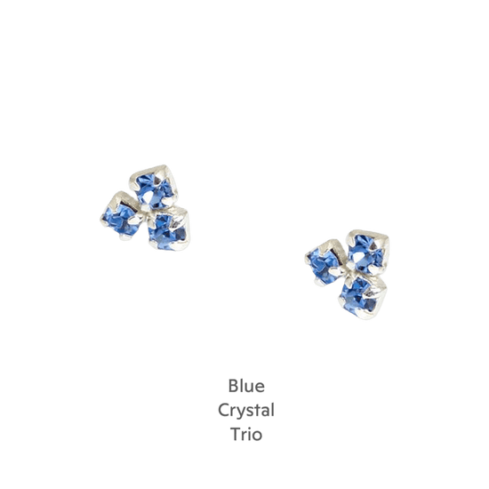 Sterling Silver Ballet Shoe Stud Earrings with Ballerina Card - Ideal Gift for Dancers - Crumble and Core