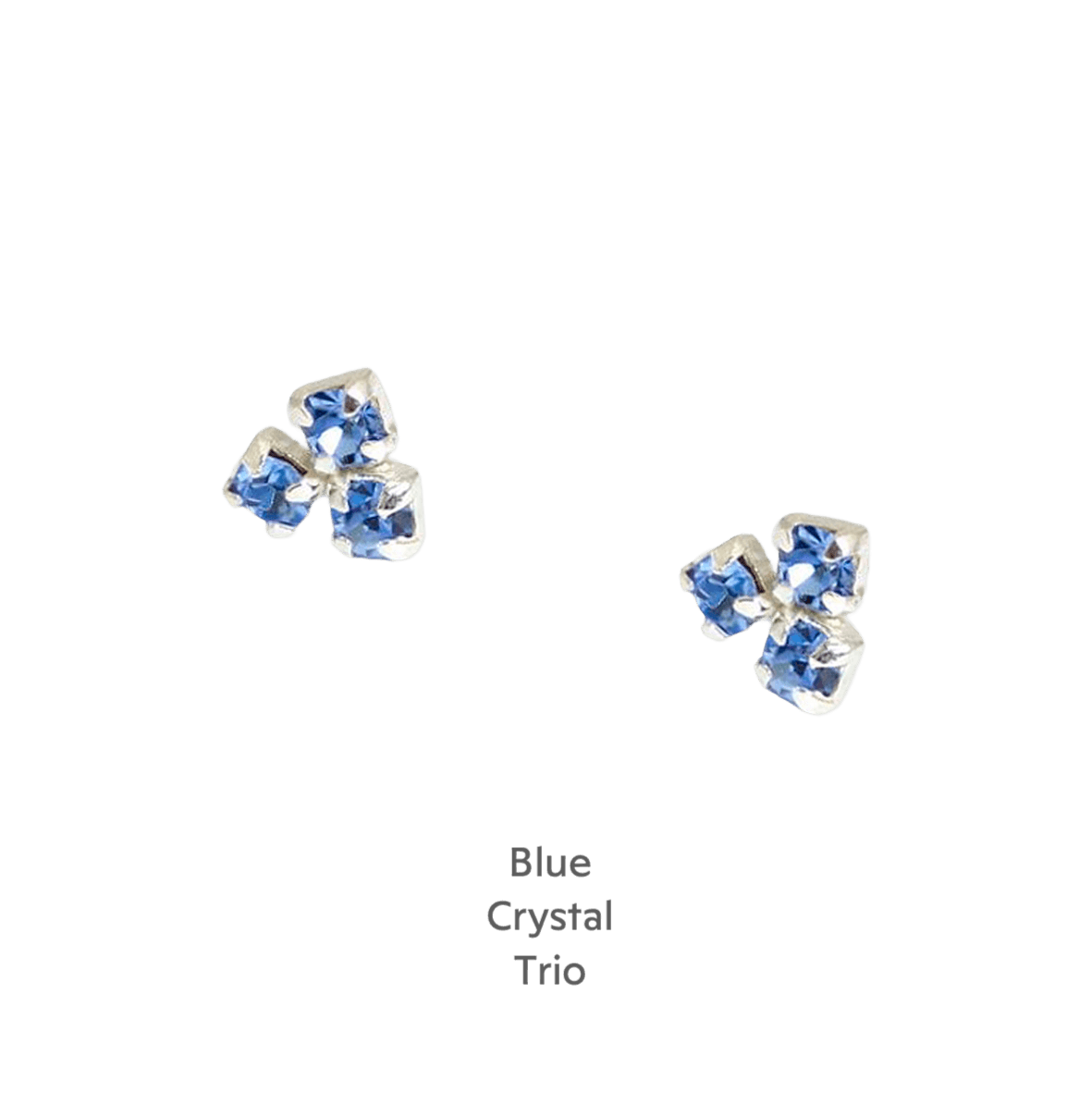 Sterling Silver Stud Earrings with Boxed Floral Friend Card - Thoughtful Gift for Her - Crumble and Core