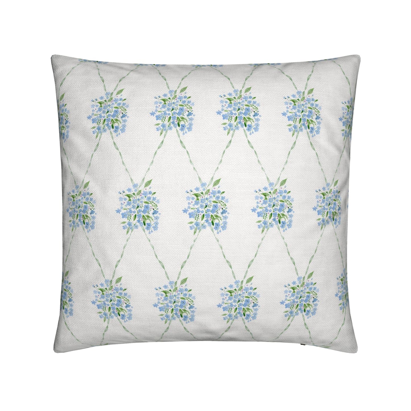 Cushion - watercolour Forget-Me-Not - Designer Dual Cushion