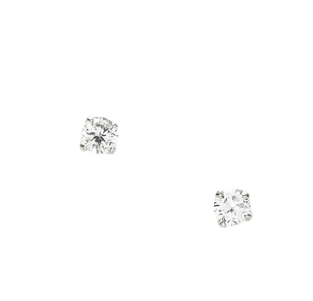 Silver Studs Earring Card Gift Box Set Crumble and Core