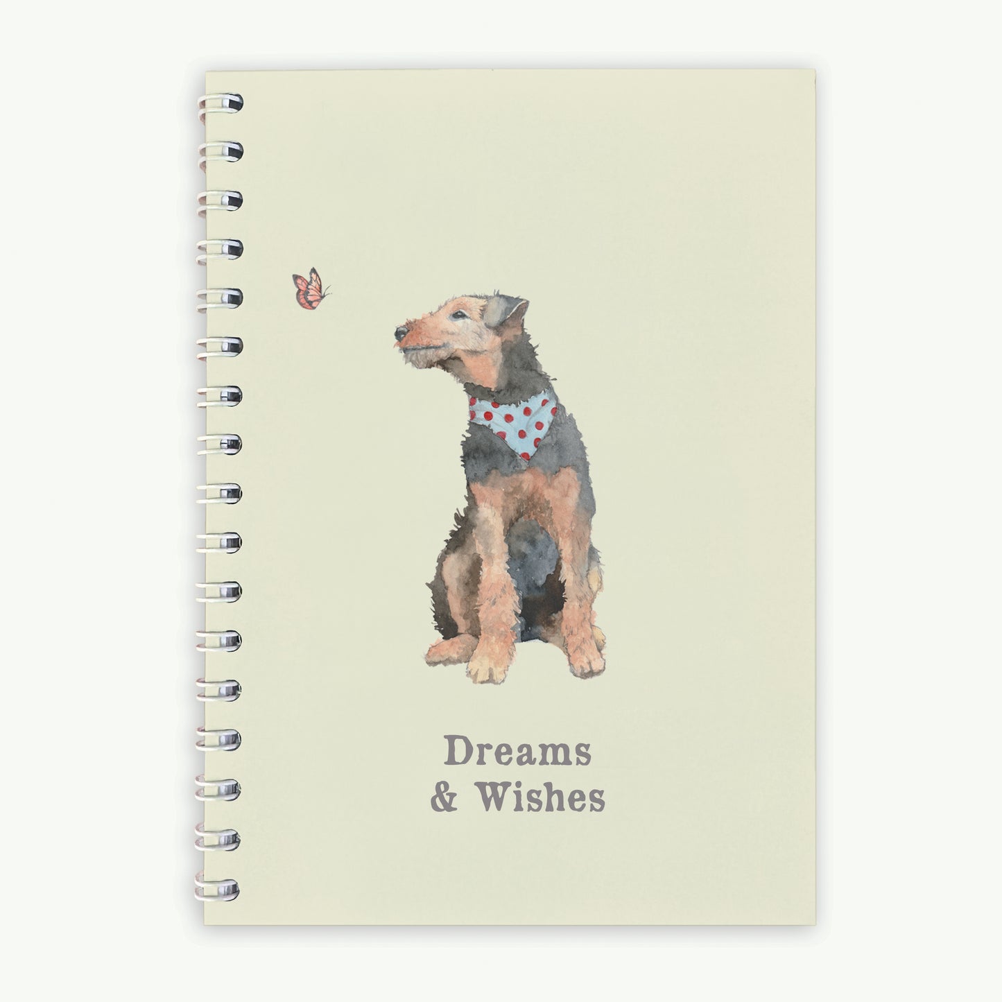 Wire Bound Notebook - Dog Notebooks & Notepads Crumble and Core A6  
