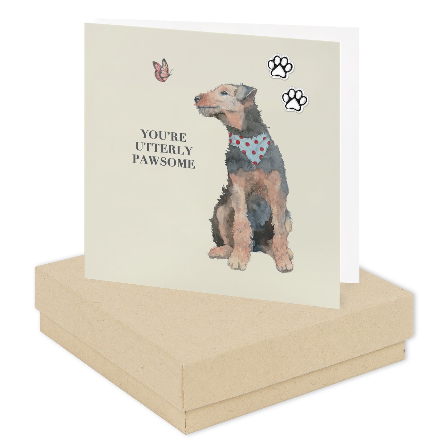 Sterling Silver Studs Dog Paw Earrings – Paw Studs - Thank You Gift - Dog Lover Gift