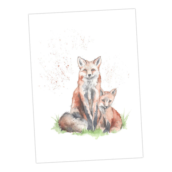 Boxed 'British Wildlife' pack of assorted A6 cards Greeting & Note Cards Crumble and Core   