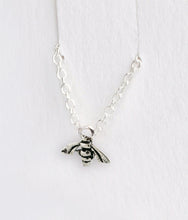 Load image into Gallery viewer, Sterling Silver Bee Pendant Charms &amp; Pendants Crumble and Core   
