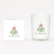 Load image into Gallery viewer, Christmas Kisses Candle and Card
