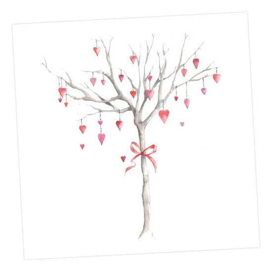 Heart Tree Card Greeting & Note Cards Crumble and Core   