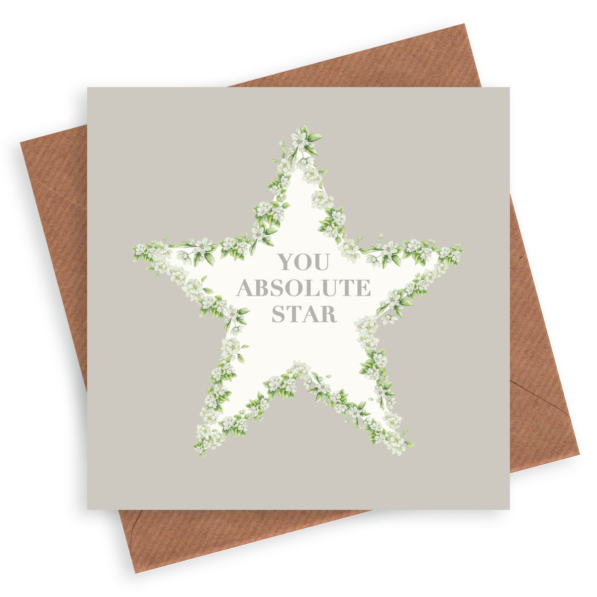 Vintage Sentiments Greeting Card Absolute Star Greeting & Note Cards Crumble and Core   