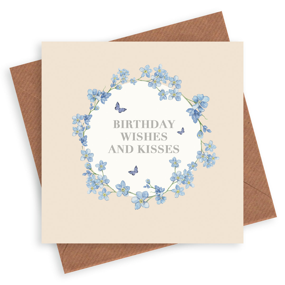 Vintage Sentiments Greeting Card Birthday Wishes Greeting & Note Cards Crumble and Core   