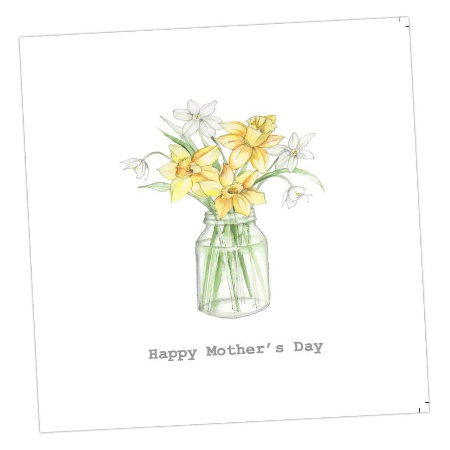 Daffodils Mother's Day Greeting Card Greeting & Note Cards Crumble and Core   