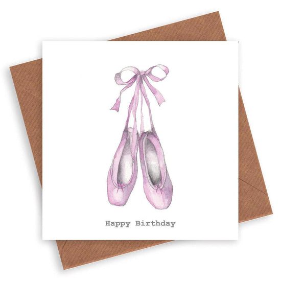 Ballet Birthday Card - Crumble and Core