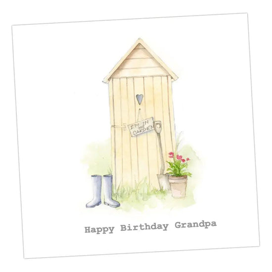 Grandpa Birthday Card Greeting & Note Cards Crumble and Core   
