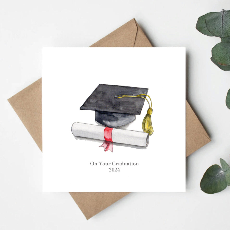 Graduation Card 2024 Greeting & Note Cards Crumble and Core   
