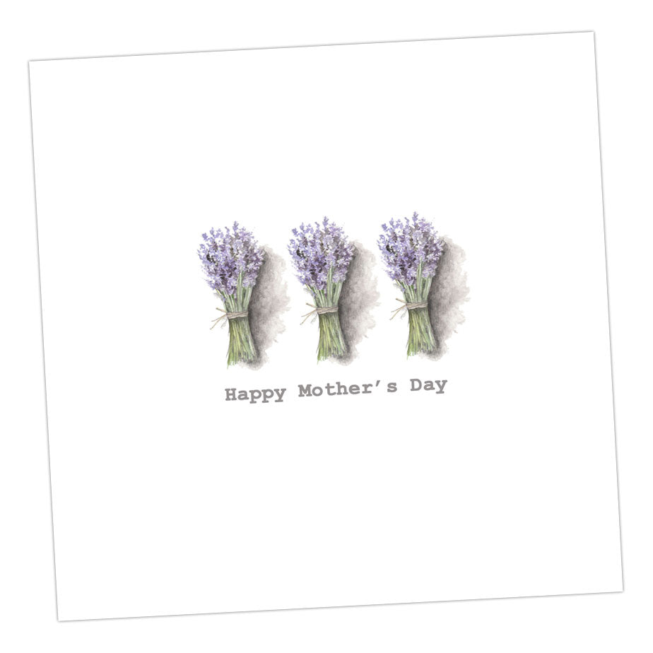 Lavender Mother's Day Card Greeting & Note Cards Crumble and Core   