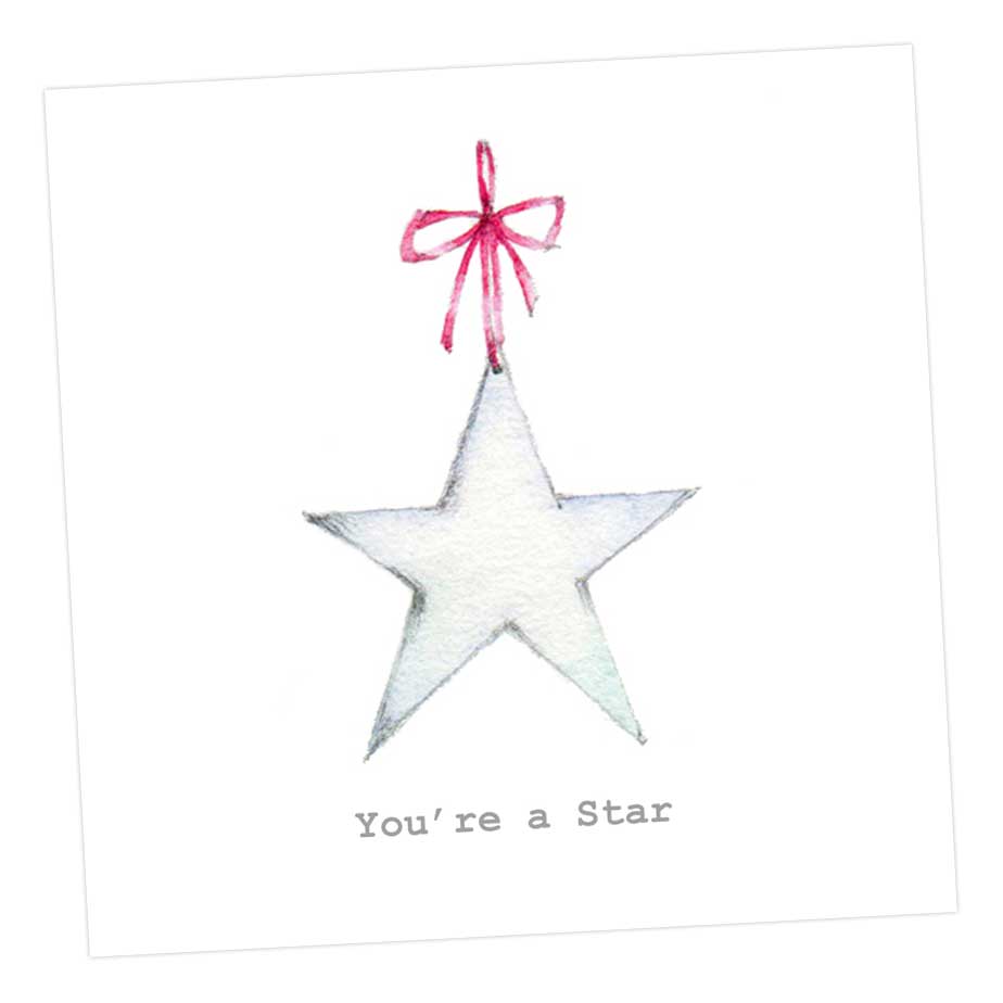 You're a Star Card Greeting & Note Cards Crumble and Core   