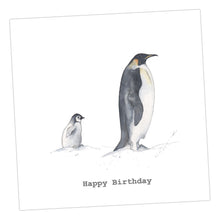 Load image into Gallery viewer, Happy Birthday Penguin Card Greeting &amp; Note Cards Crumble and Core   
