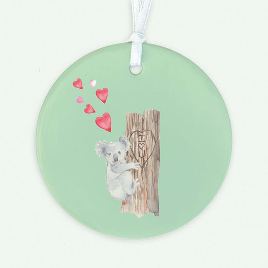 Hanging Ceramic Decoration - Koala Decor Crumble and Core   