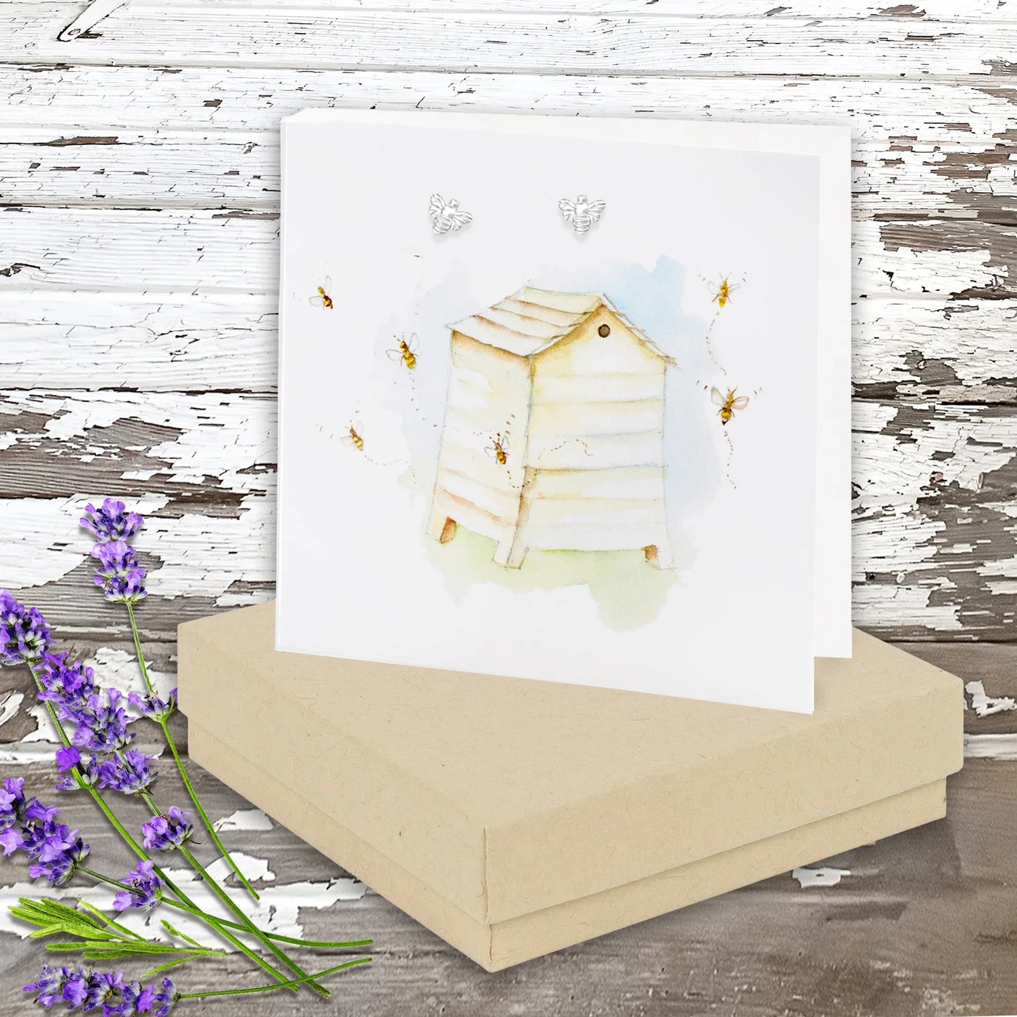 Silver Stud Earrings - Handcrafted Gift Boxed for Her - Crumble and Core