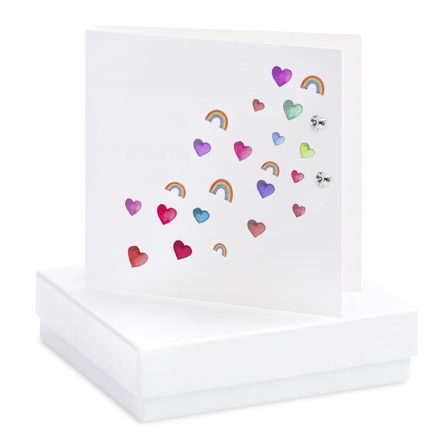 Silver Stud Earrings – Hand Finished 925 Sterling Silver Studs With Gift Box Set