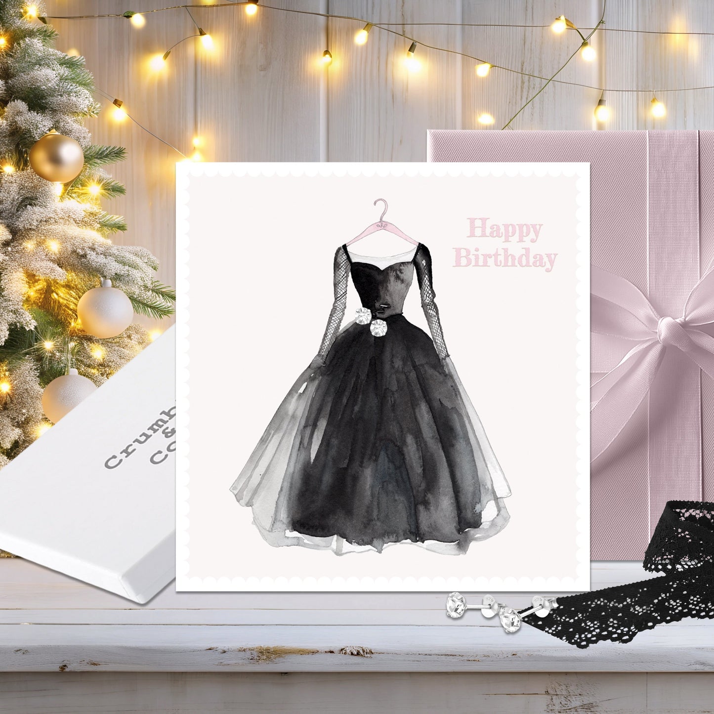 ¡En caja arriba y lejos! Tarjeta de pendiente de globo aerostático