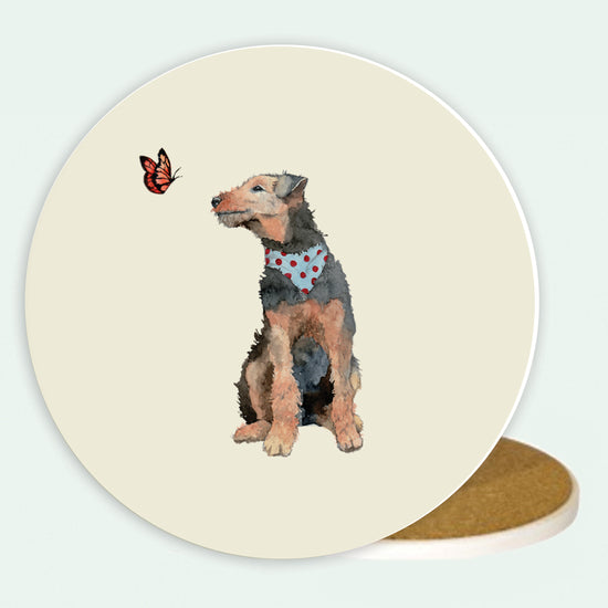 Ceramic Coaster - Dog Coasters Crumble and Core   