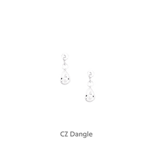 Carica l&#39;immagine nel visualizzatore di Gallery, Boxed Christmas Snowman Earring Card Earrings Crumble and Core   

