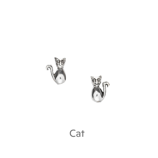 Boxed Penguins Silver Earring Card Earrings Crumble and Core   
