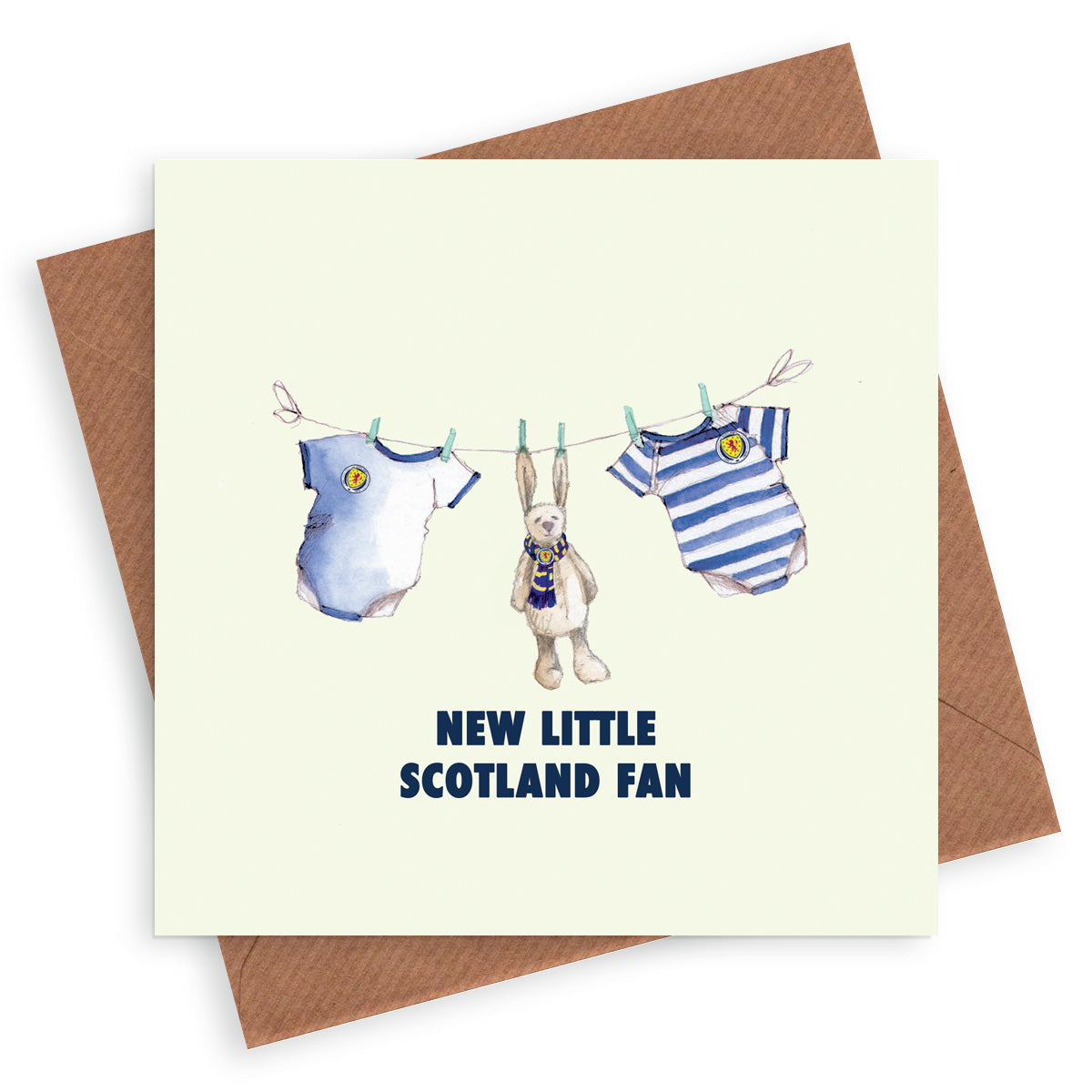 Scotland Football Anniversary Greeting Card