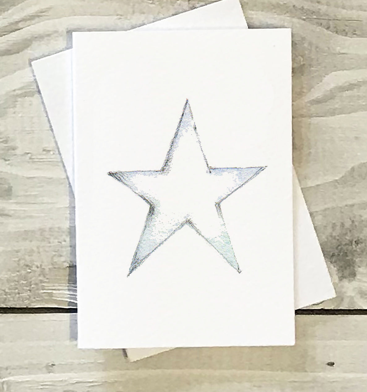 Mini Greeting Card - Stars Greeting & Note Cards Crumble and Core   