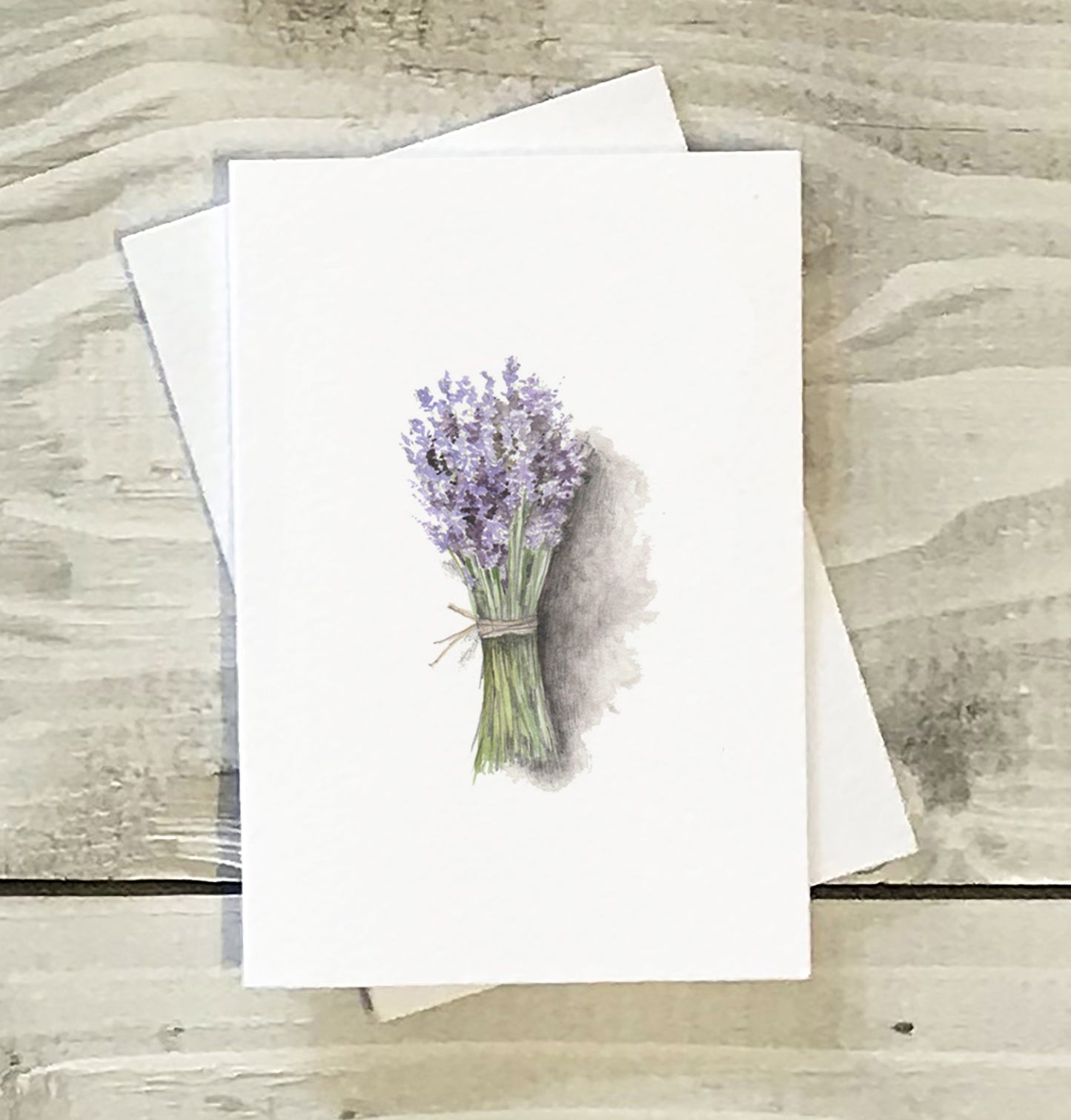Mini Greeting Card -Lavender Greeting & Note Cards Crumble and Core   