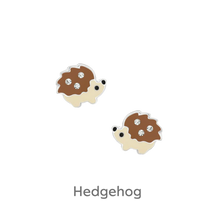 Carica l&#39;immagine nel visualizzatore di Gallery, Boxed Earring Card Hedgehogs Bestie Earrings Crumble and Core   
