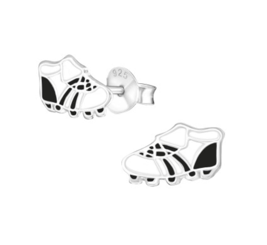 Boxed Scotland Football Shirt Personalised Sterling Silver Earring Card Earrings Crumble and Core   