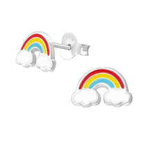 Carica l&#39;immagine nel visualizzatore di Gallery, Boxed Earring Card Rainbow Earrings Crumble and Core   
