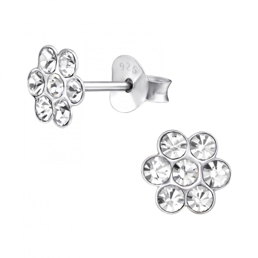 Sterling Silver Stud Earrings – Guinea Pig Animal Lover Gifts on Eco Friendly Card