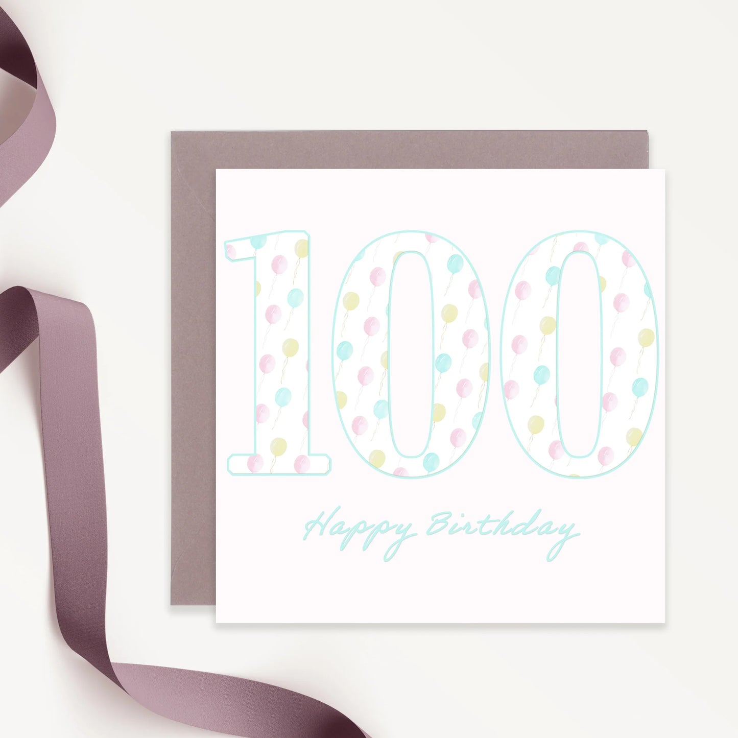Aged 100 Greeting Card-Perfect 100th Birthday Greeting Card