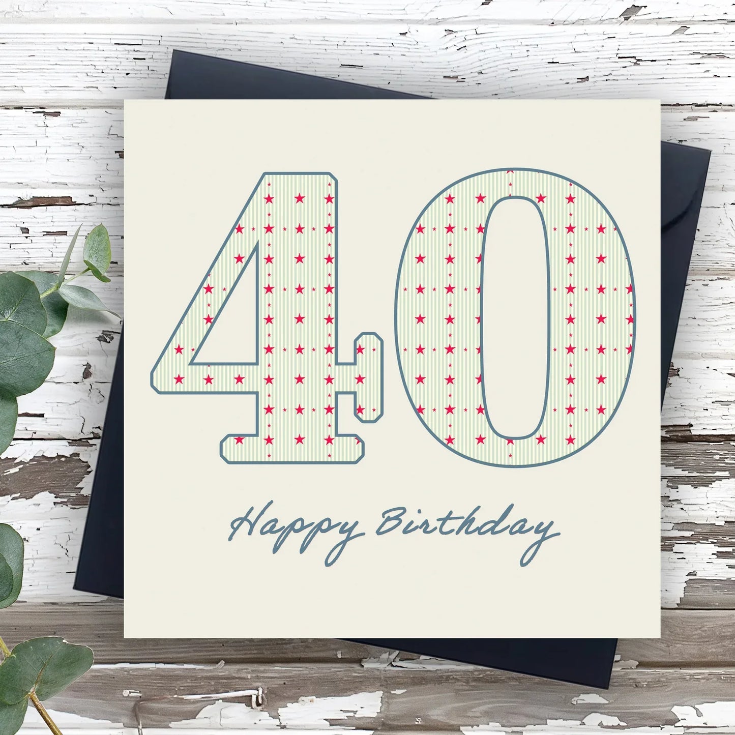 Aged 40 Greeting Card-Perfect Male 40th Birthday Greeting Card