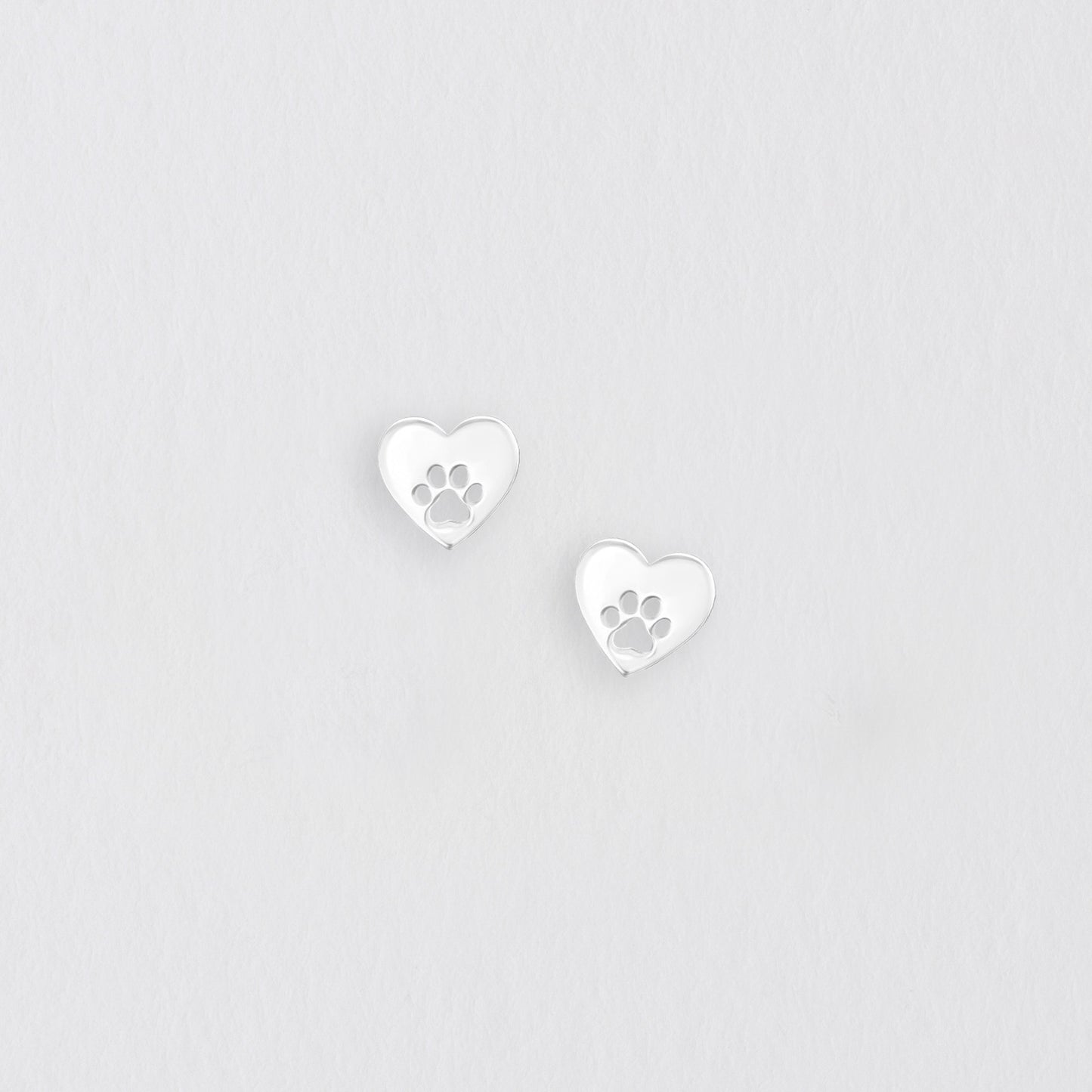 Boxed Happy Birthday Dog Silver Earring Card Earrings Crumble and Core   