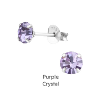Carica l&#39;immagine nel visualizzatore di Gallery, Boxed Heliotrope Earring Card Earrings Crumble and Core   

