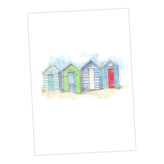 Boxed 'Seaside' pack of assorted A6 cards Greeting & Note Cards Crumble and Core   