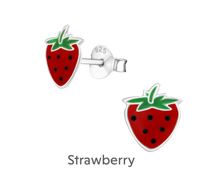 Load image into Gallery viewer, Christmas Berry Fairy Boxed Sterling Silver Jewellery Earring Card Earrings Crumble and Core   
