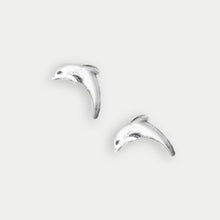Load image into Gallery viewer, Dolphin Silver Ear Stud

