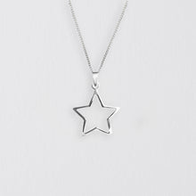 Load image into Gallery viewer, Boxed Moon When Its Dark Look For The Stars Necklace Card
