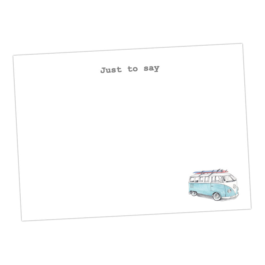 Camper Van Note Cards All Products Crumble and Core   