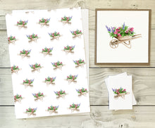 Load image into Gallery viewer, Wheelbarrow Gift Wrapping Gift Wrap &amp; Tag Pack Wrapping Paper Crumble and Core   
