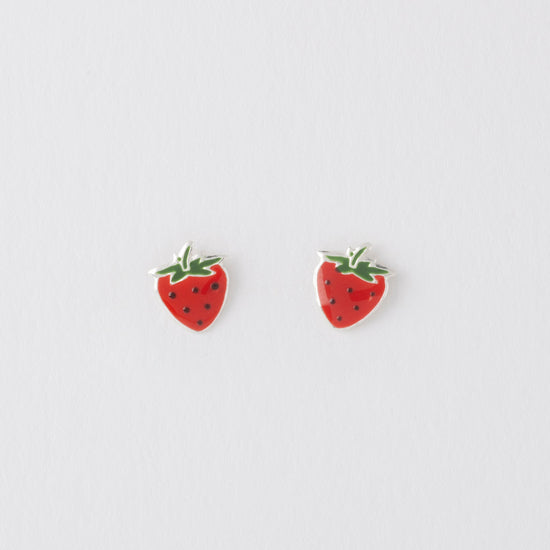 Boxed Earring Card Strawberry Kisses Earrings Crumble and Core   