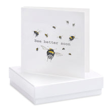 Load image into Gallery viewer, Boxed Bee Better Soon Earring Card Crumble and Core Crumble &amp; Core
