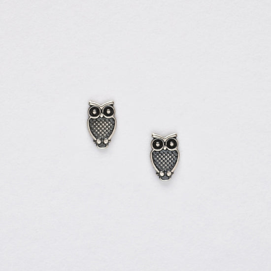 Boxed Owl Earring Card Earrings Crumble and Core   