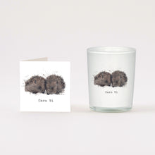 Load image into Gallery viewer, Boxed Welsh Caru Ti Love You Candle and Card Crumble &amp; Core
