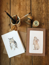 Load image into Gallery viewer, Boxed &#39;British Wildlife&#39; pack of assorted A6 Card Crumble &amp; Cores
