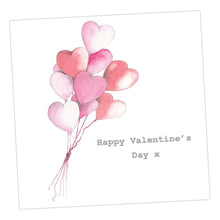 Load image into Gallery viewer, Love Balloons Card Greeting &amp; Note Cards Crumble and Core 12 x 12 cm  
